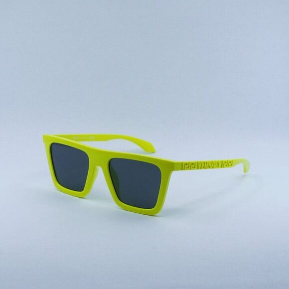 🕶️ New Versace VE4468U 544987 Sunglasses - Tropical Full Yellow Frame